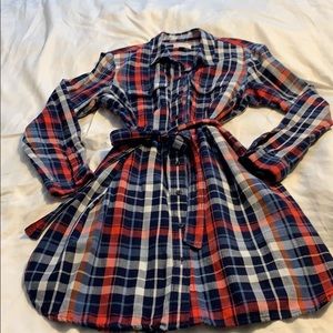 Flannel dress